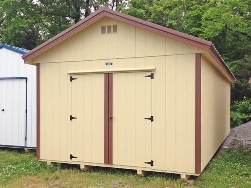 Cream and Brown Standard Utility Cabin